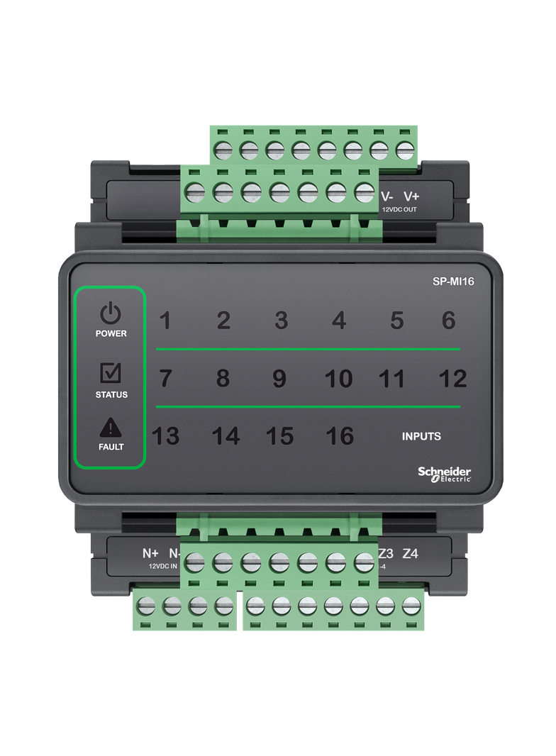 Moduł 16 wejść nadzorowanych, mini