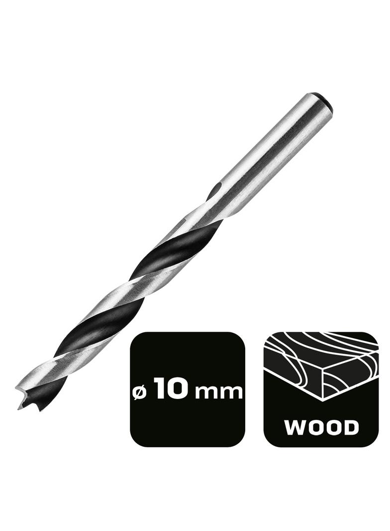 Wiertło do drewna spiralne 10x120mm GRAPHITE 57H276 GTX 57-276 GTX Poland