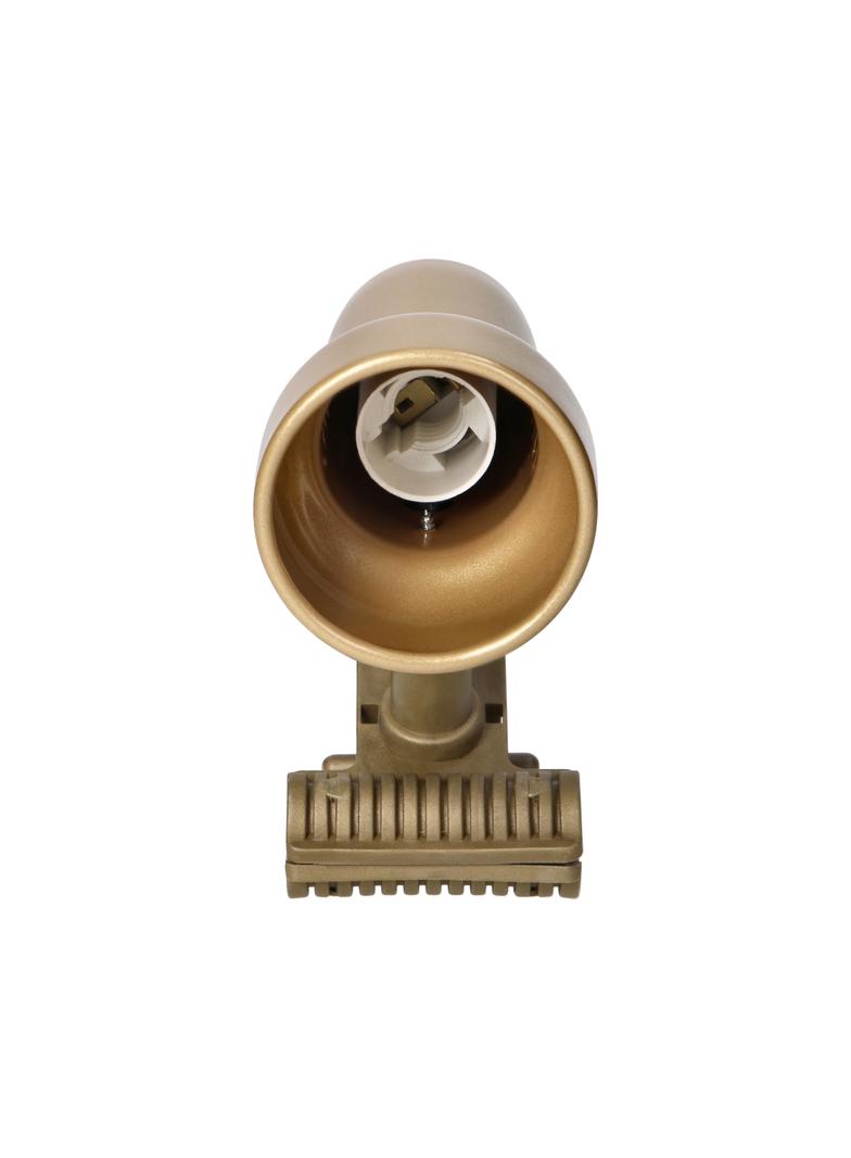 Kelly lampa biurkowa z klipsem 40W E14 stal + tworzywo złota DL-9/C ORNO