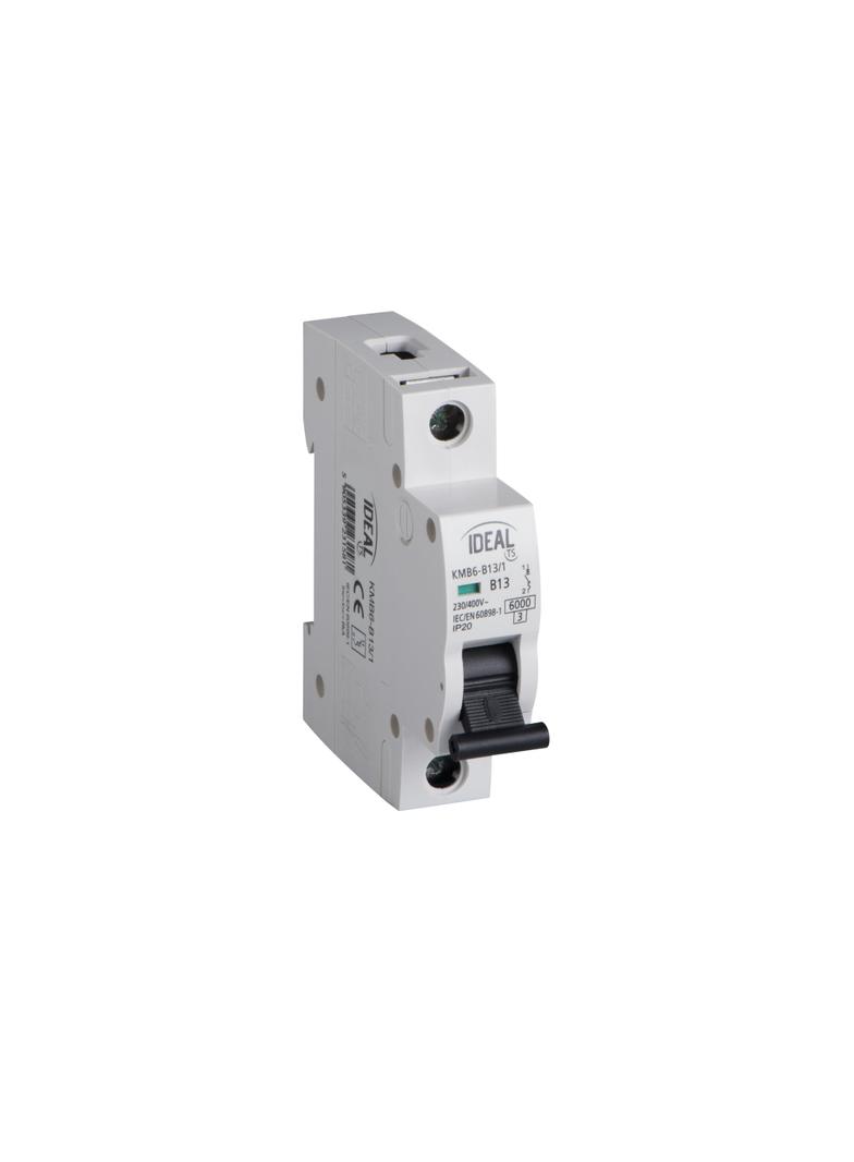 Wyłącznik nadprądowy 6kA 1P B13A KMB6-B13/1 IDEAL 23158 KANLUX