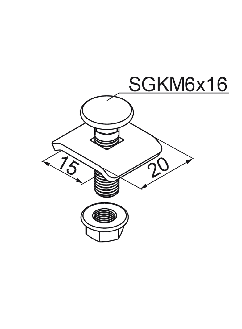 ZS/ZSO Zacisk śrubowy