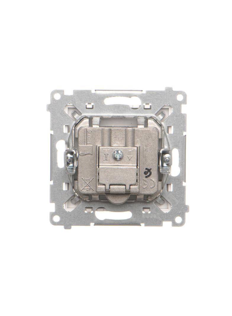 Simon 55 Gniazdo antenowe R-TV-SAT przelotowe 7dB 1x Wejście: 5 MHz÷2,4 GHz Biały mat