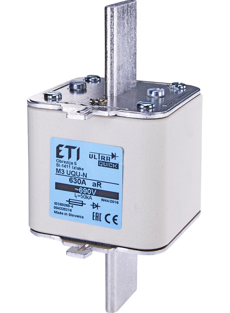 Wkładka topikowa ultraszybka M3UQU-N/400A 690V 004335211 ETI