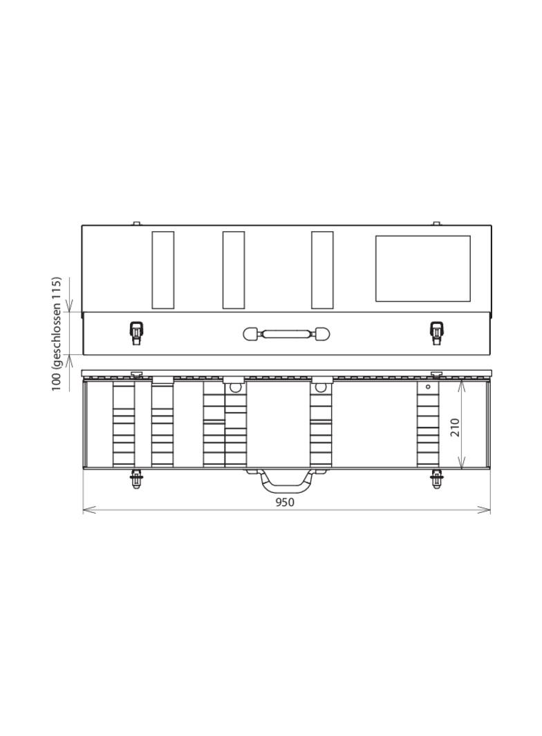 Przedłużacz kołka stykowego S66 do PHE III, dł. 915 mm, kodowany