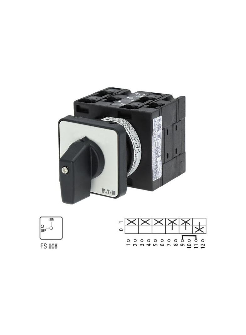 T3-3-8901/E Łącznik krzywkowy 32A 13kW 231949 EATON