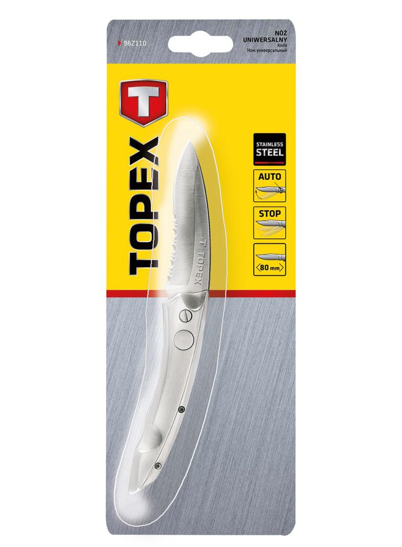 Nóż uniwersalny, ostrze 80 mm, sprężynowy