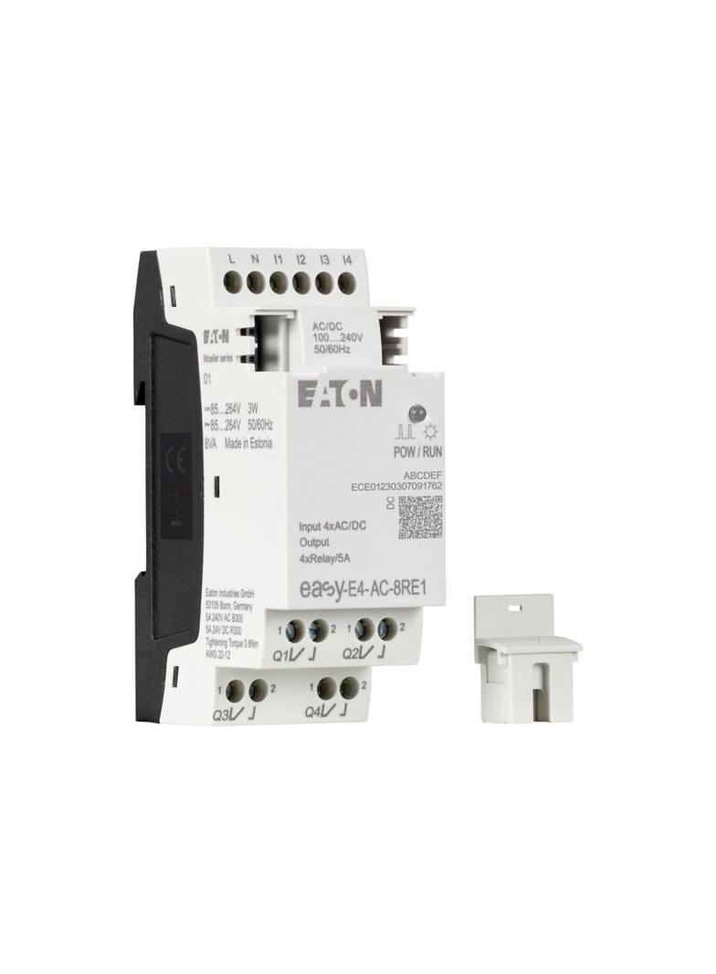 EASY-E4-AC-8RE1 easyE4 rozszerzenie 230VAC/DC, 4DI, 4DO-R 197221 EATON