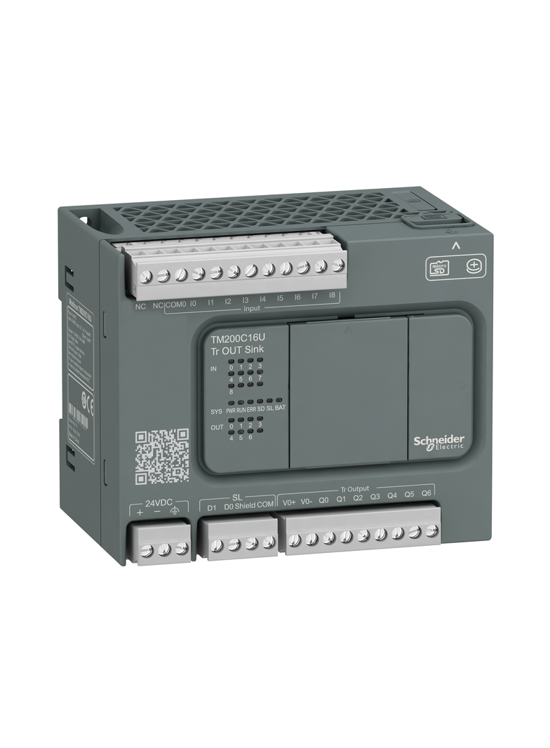 sterownik M200 16 IO z tranzystorowymi wyjściami typu SINK