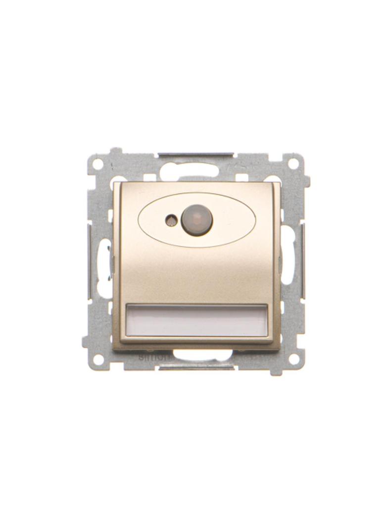 Simon 54 Oprawa oświetleniowa LED z czujnikiem ruchu 230V AC 1.4 W białe neutralne 4000 K złoty mat