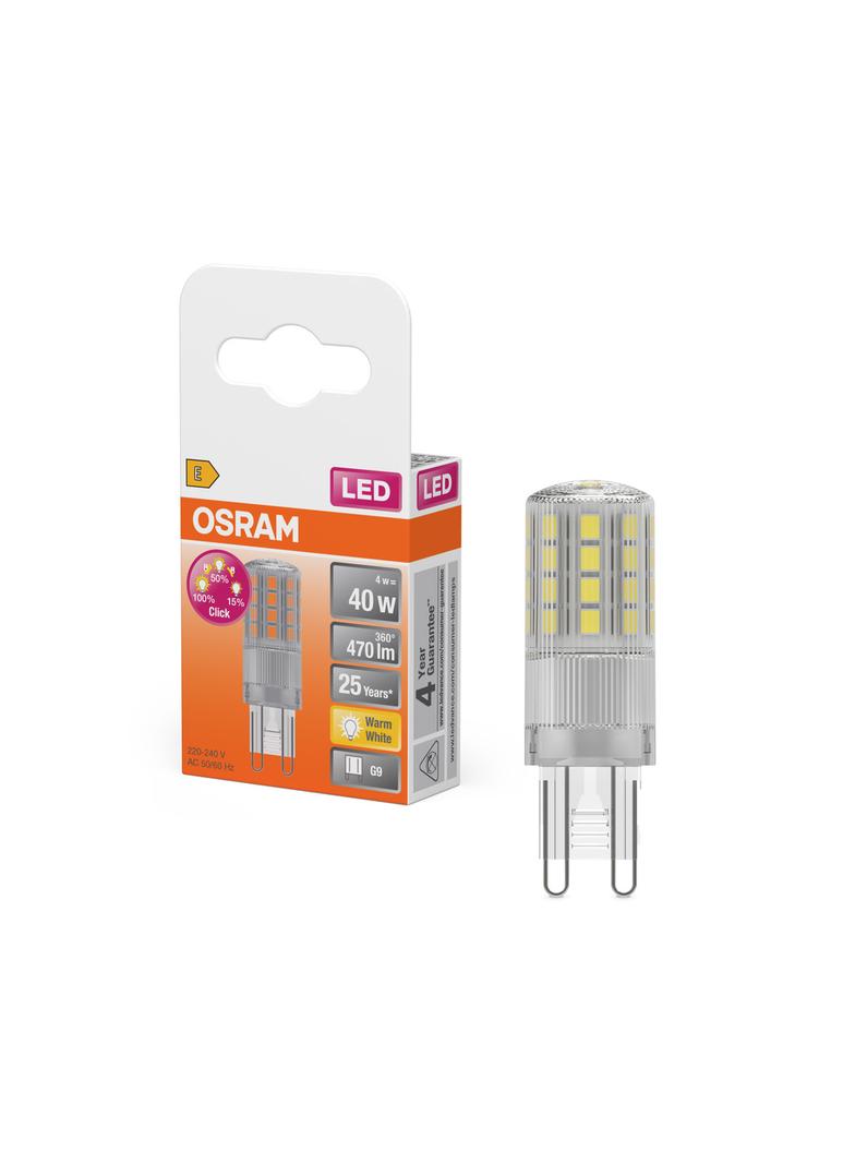 Lampa LED STAR+ non-dim PIN 4W 827 G9