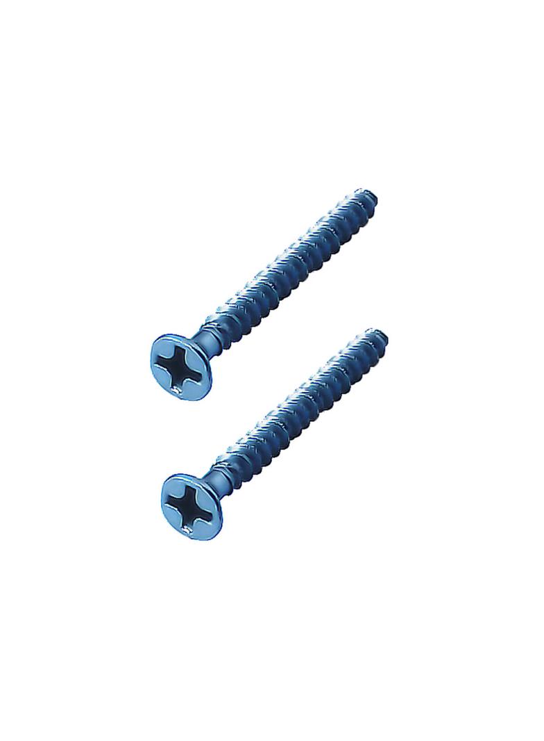 W40 ,  Wkręt  do puszek elektroinstalacyjnych długość 40mm., metal  ( opk = 50 szt )