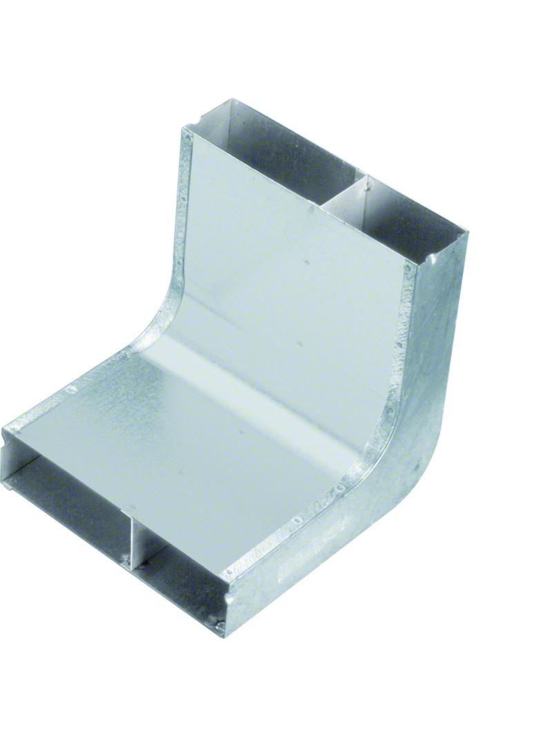 tehalit.UK Narożnik pionowy 2-komorowy 190X48mm stal UKK190482 HAGER