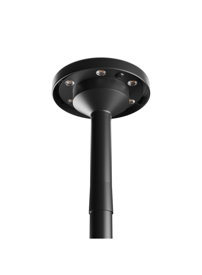 SOLARA PLATO 1W CCT IP65 126x51x290mm CZARNY wbijana 2 lata gw. SPECTRUM