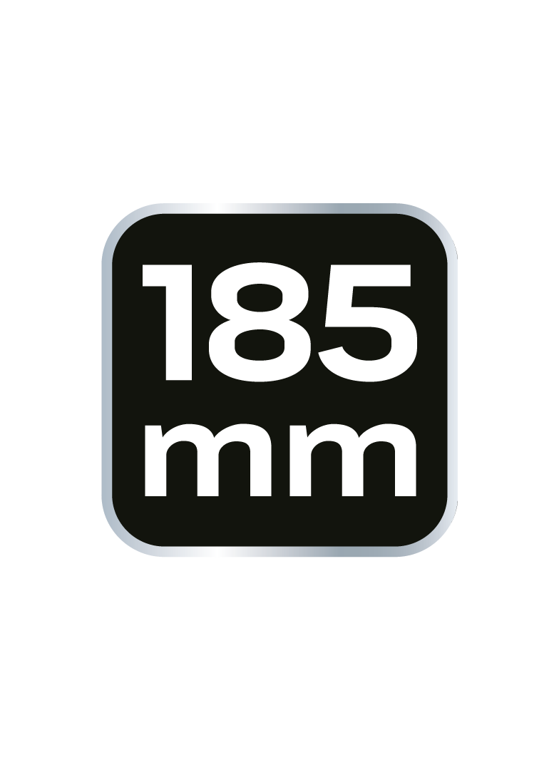 Klucz nastawny krótki 185 mm, zakres 0-53 mm