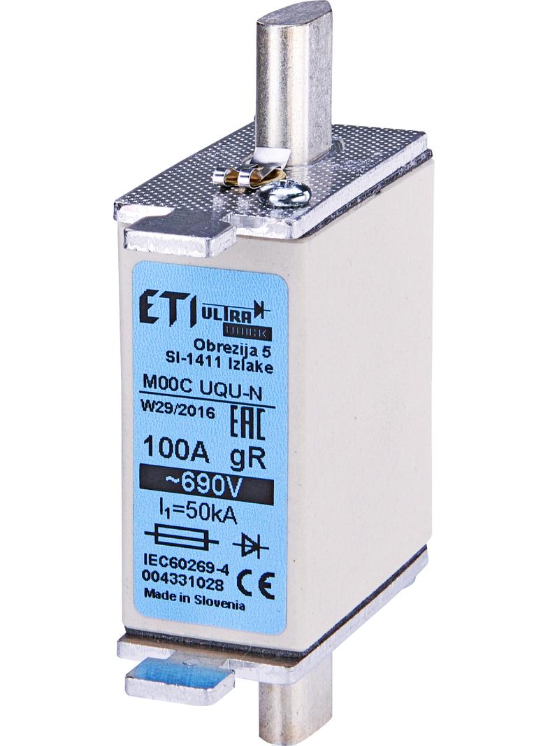 Wkładka topikowa ultraszybka M000UQU-N/20A 690V 004331021 ETI