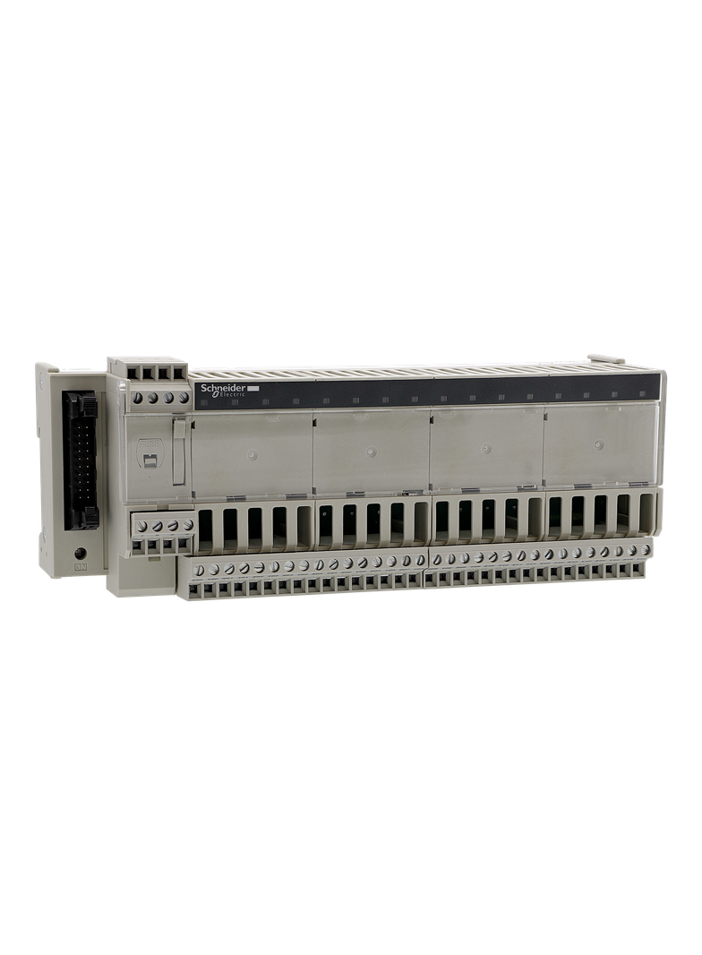 Modicon ABE7, podbaza przekaźnika wyjściowego elektronicznego, 16 wyjść, 0.5 A ABE7S16S2B0