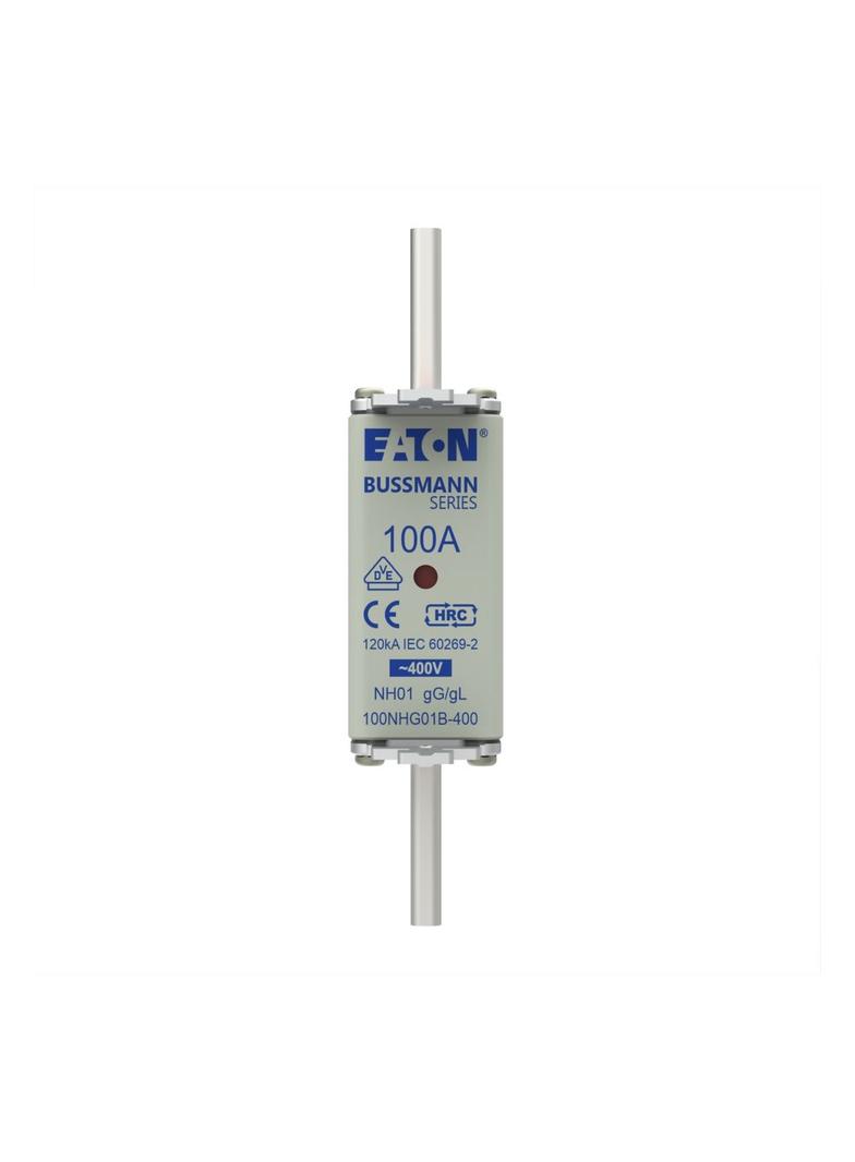NH FUSE 100A 400V GG/GL SIZE 01 Wkładka NH01 100A 400V GL/GG podwójny wskaźnik 100NHG01B-400 EATON