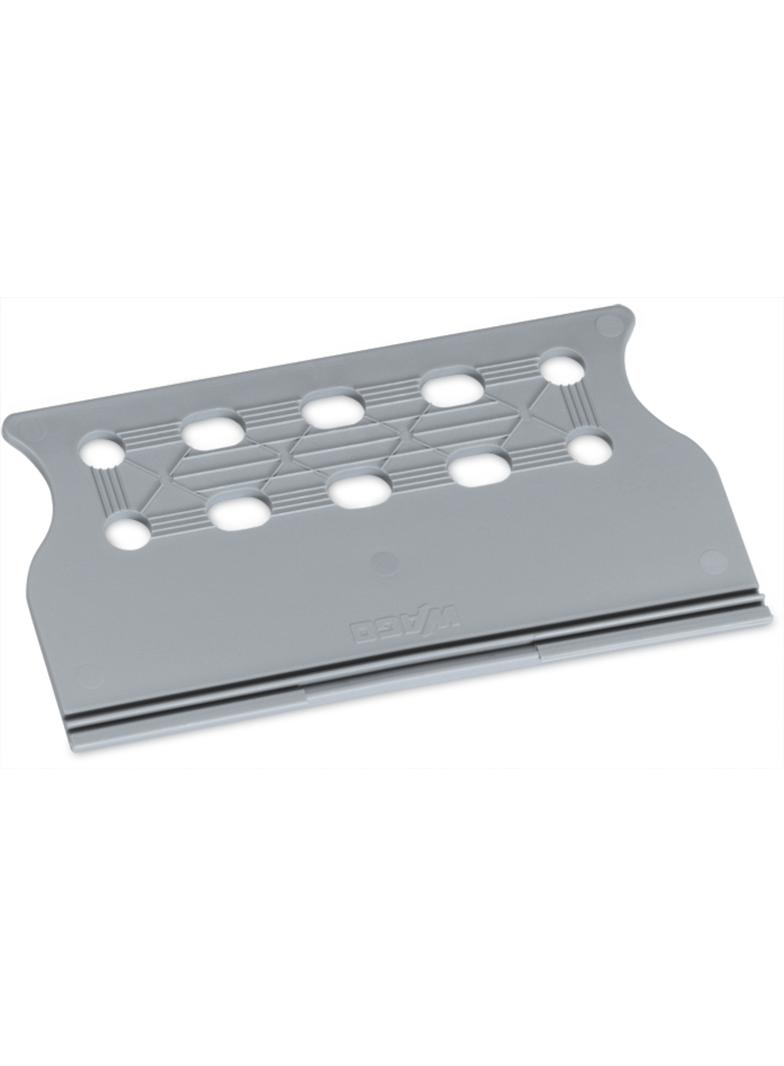 płytka odciążająca przewody 55 mm szara