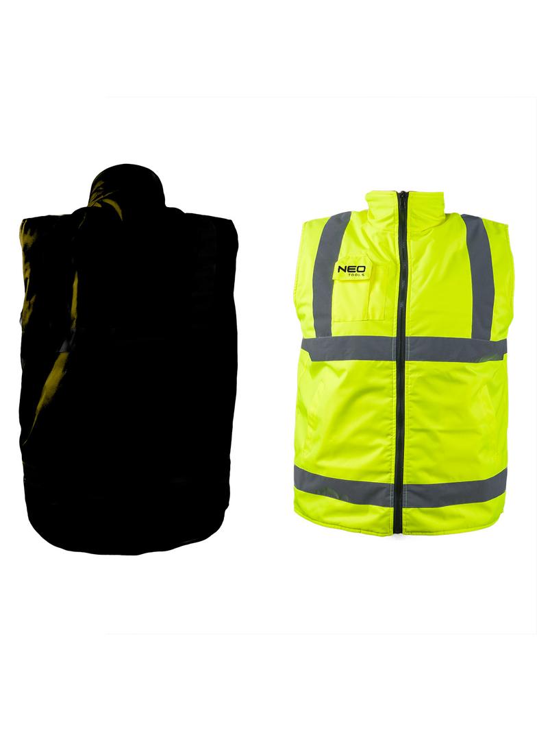 Bezrękawnik roboczy, dwustronny, jedna strona odblaskowa, rozmiar XXL/58