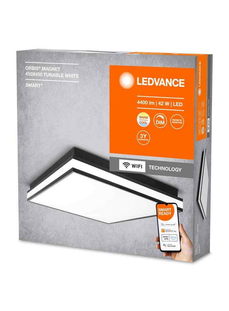 Oprawa SMART+ WIFI ORBIS MAGNET 450X450 TW BK