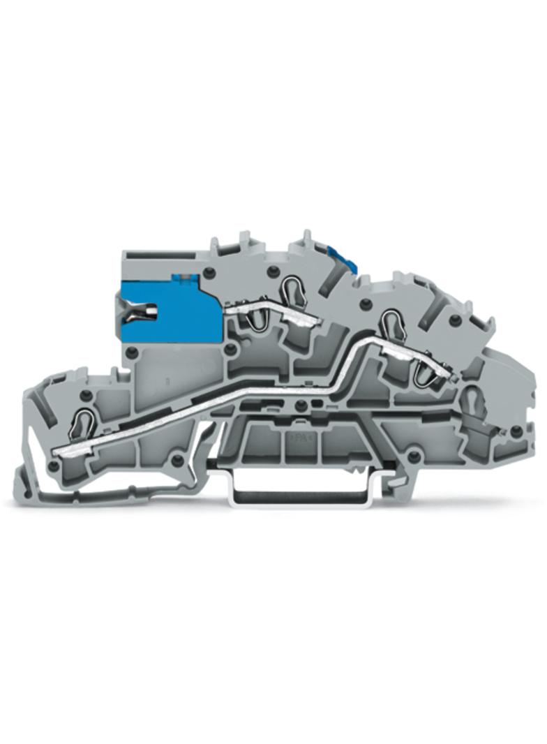 TOPJOBS złączka piętrowa 2,5 mm2 NT/L szara /50szt./ WAGO