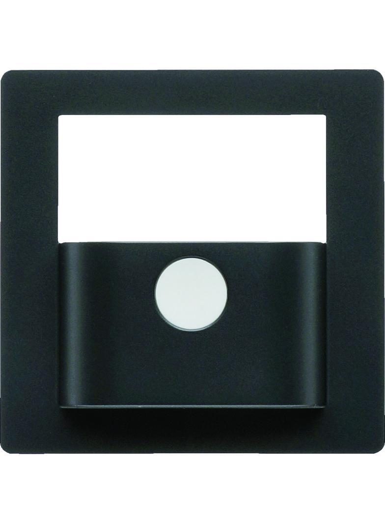 BERKER KNX e/s Q.x Płytka czołowa do modułu czujnika ruchu KNX antracyt aksamit lakierowana. 80960426 HAGER