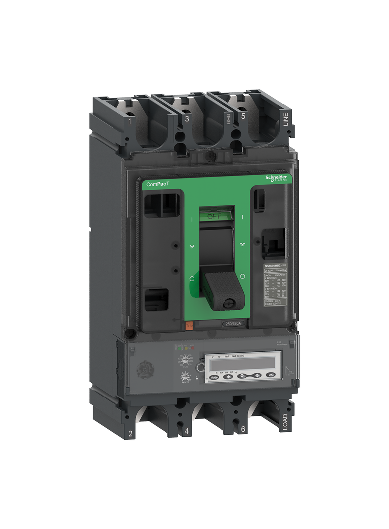 Wyłącznik, ComPacT NSX, NSX630HB1, Mic6.3E, 630A, 3P