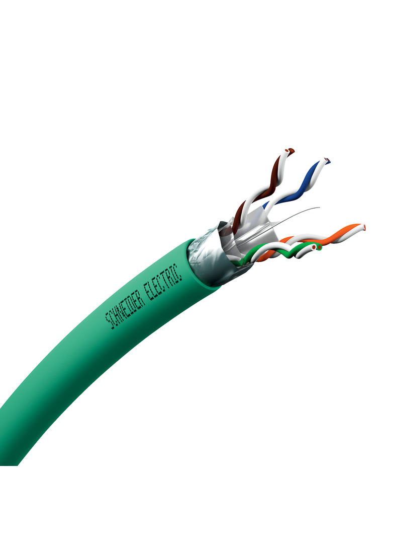 Kabel Actassi LAN F/UTP 2x4P Cat6subA/sub Euroclass D 500MHz LSZH 500m VDICD13X228 Schneider