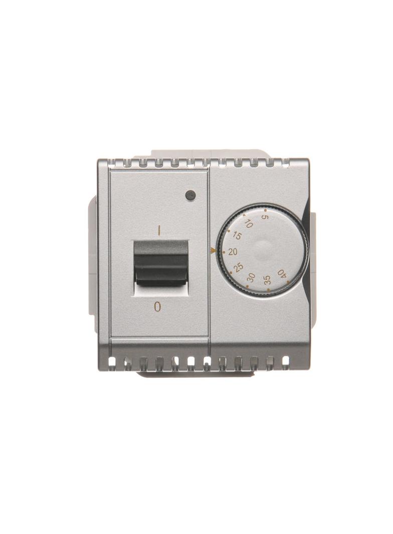 Simon BASIC WMUR-011xxx-4011 Regulator temperatury z czujnikiem zewnętrznym, 16A, 230V~. Montaż gnia BMRT10ZS.02/43 KONTAKT