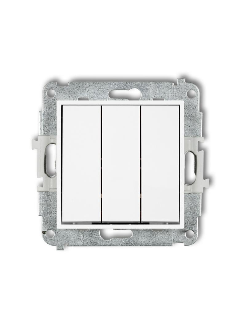 ICON Łącznik potrójny biały IWP-7 KARLIK