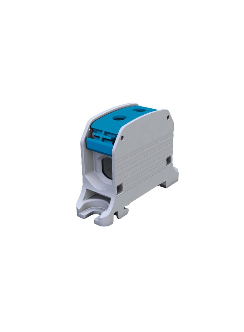 STB 50 Złączka szynowa gwintowa Al/Cu 87310 SIMBLOCK niebieski