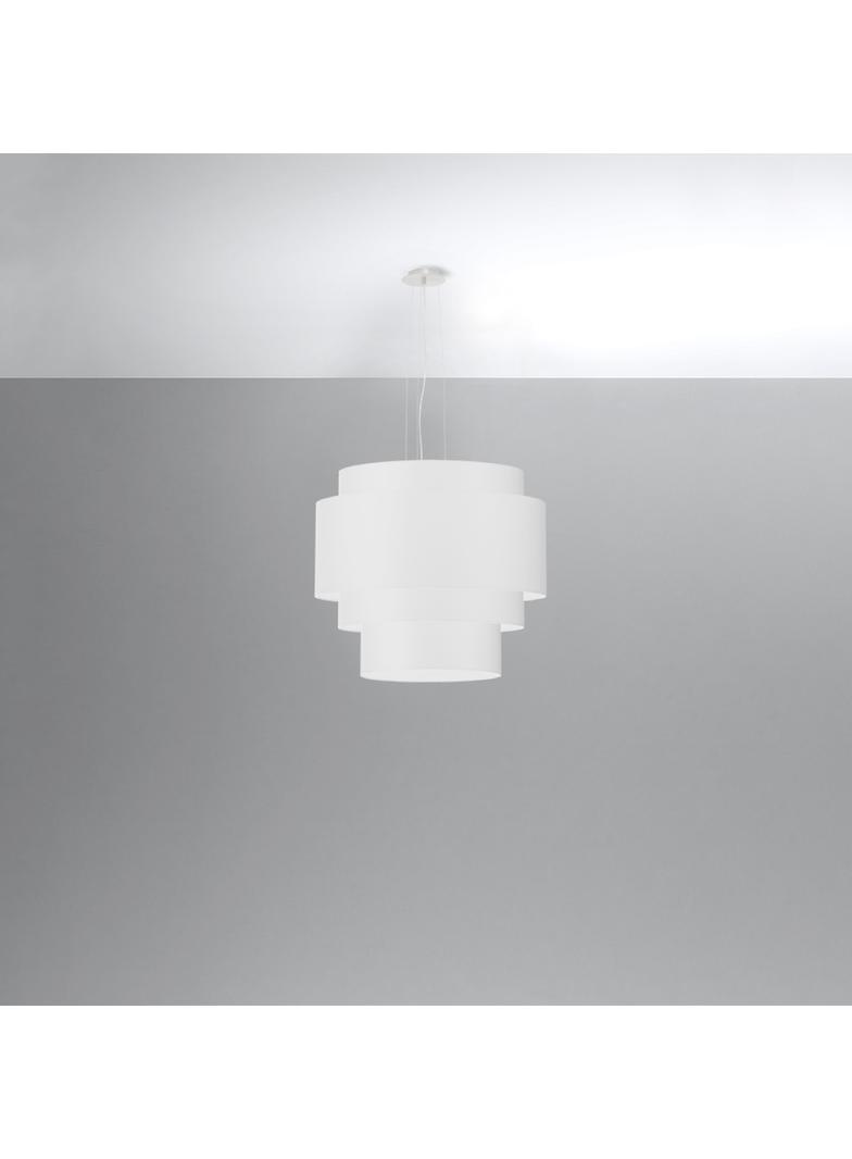 Sollux Żyrandol REFLEXION 50 biały SL.0831