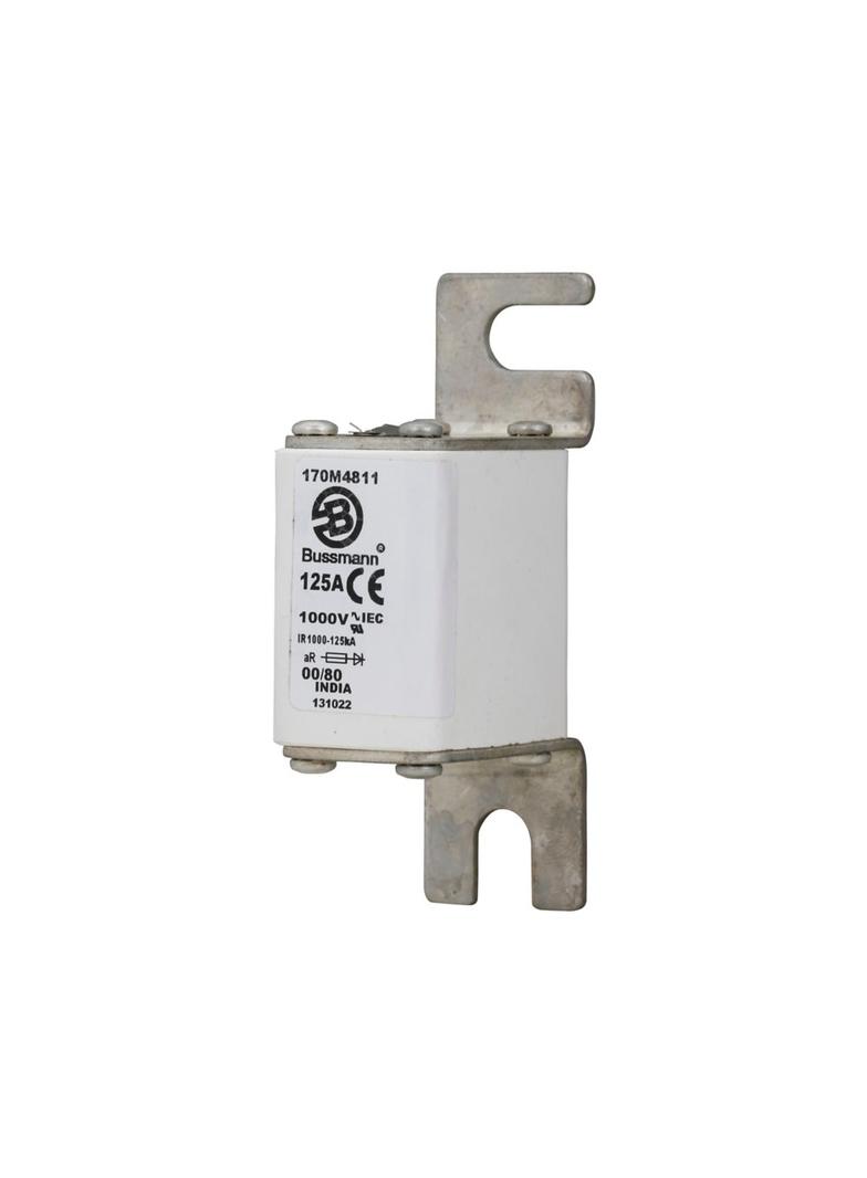 125A 1000V 00/80 aR INDICATOR FUSE Wkładka szybka 125A AC 1000V rozmiar 00 30x47x98 mm aR D 170M4811