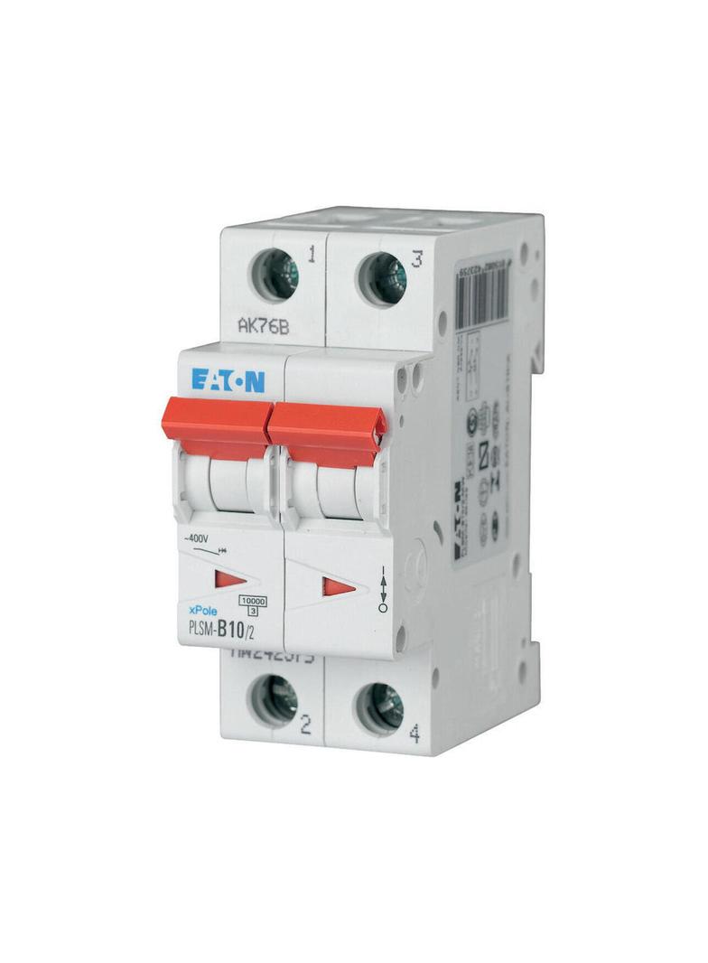 PLSM-B10/2-MW Wyłącznik nadprądowy 10kA B10A 2P 242375 EATON