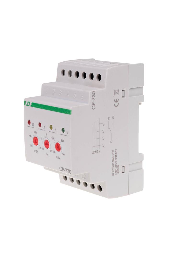 PRZEKAŹNIK NAPIĘCIOWY, TRÓJFAZOWY, UN=3X400V+N, ISTER.=16A , 3 MODUŁY