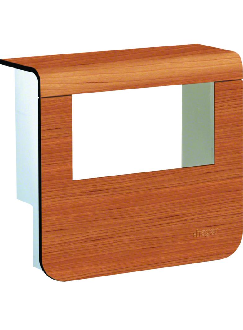 tehalit.SL Pokrywa nośnika urządzeń 20x55 2*45x45 wiśnia SL20055932D4 HAGER