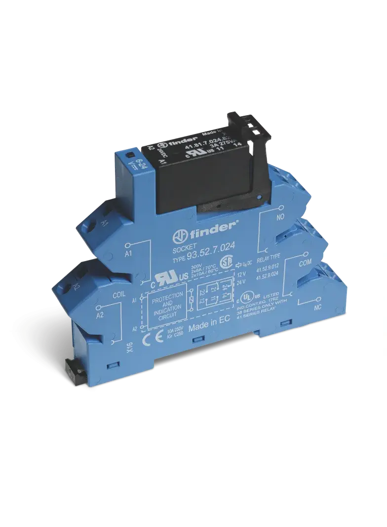 Przekaźnik interfejsowy SSR 1 Z; 3A; ster. 24V AC/DC; wyjście 12…275V AC, 38.41.0.024.8240