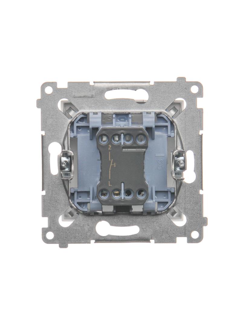 Simon 54 Przycisk „dzwonek” 16A z. śrub. biały