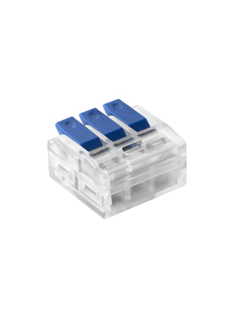 Złączka instalacyjna zaciskowa 3-przewodowa; na dowolny przewód 0,2-4mm2; IEC 450V/32A; 10 szt. OR-S