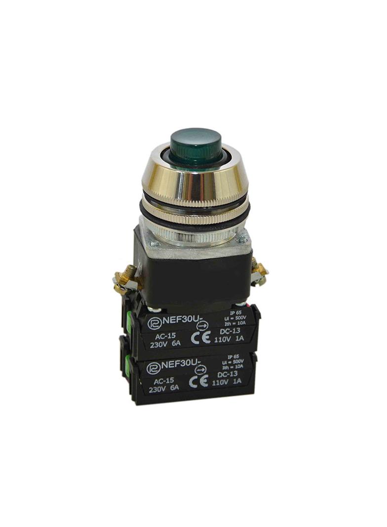Przycisk NEF30-UWL2XY/24V zielony W0-NEF30-UWL 2XY Z PROMET