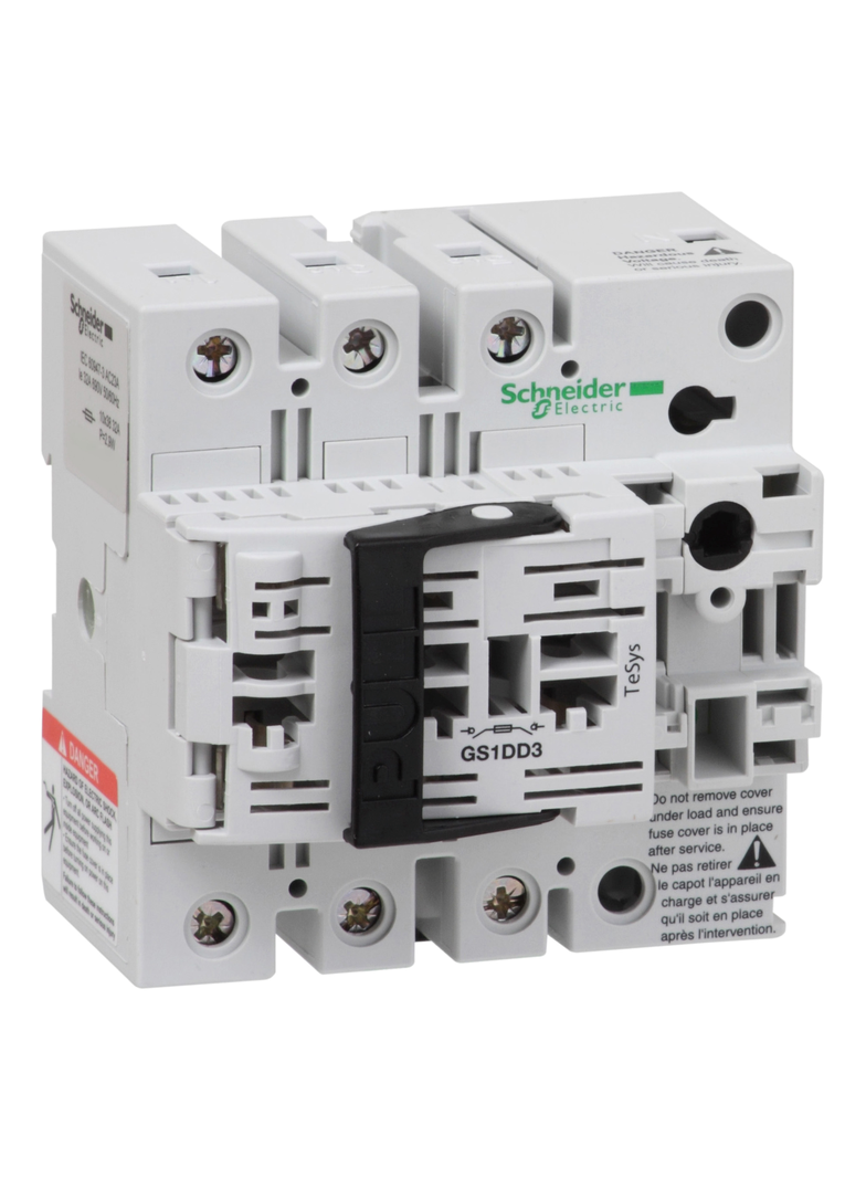 Podstawa bezpiecznikowa NFC 10x38mm 32A 3P