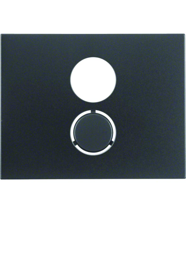 BERKER K.1 Płytka czołowa do gniazda głośnikowego antracyt mat lakierowana 11847006 HAGER