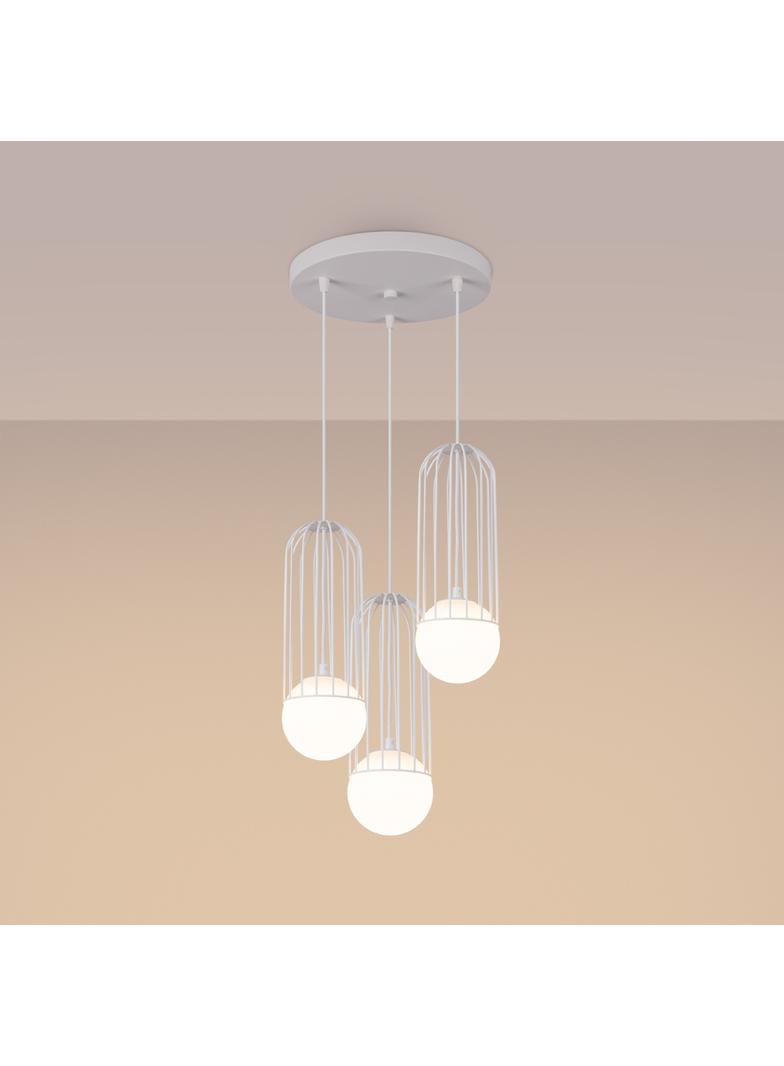 Lampa wisząca BRINA 3P biała