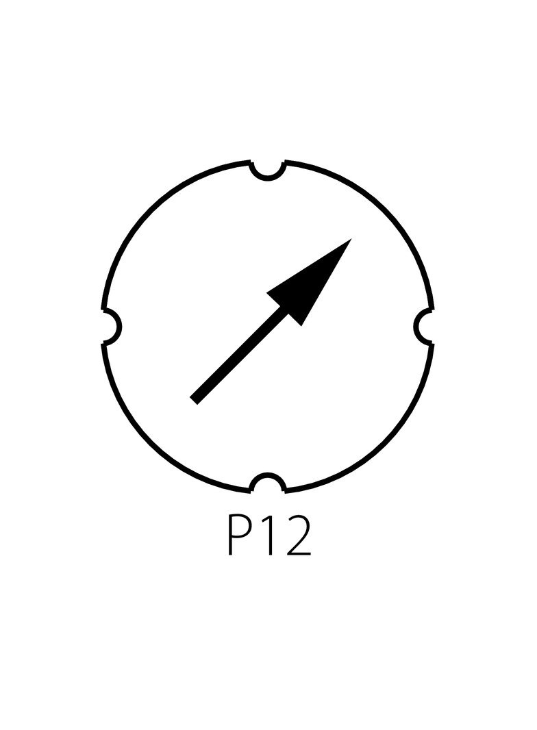 WKŁADKA STRZAŁKA UKOŚNA