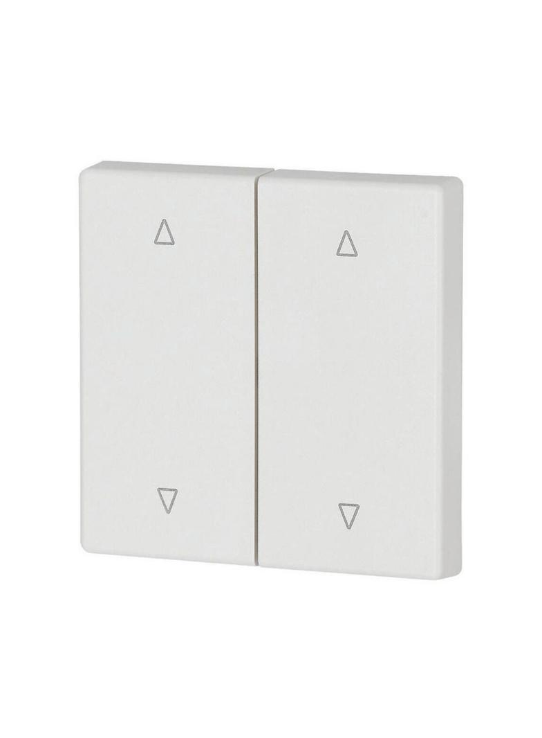 CWIZ-02/58 Klawisz podwójny biały połysk roletowy 193994 EATON