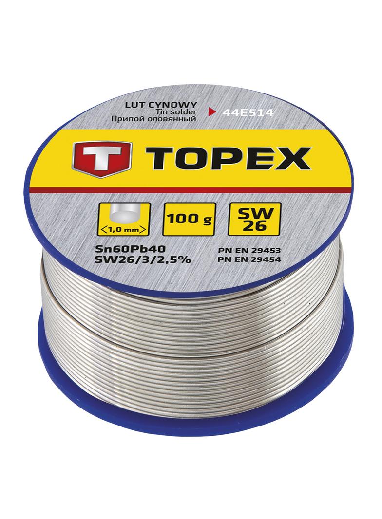 Lut cynowy 60% Sn, drut 1.0 mm, 100 g