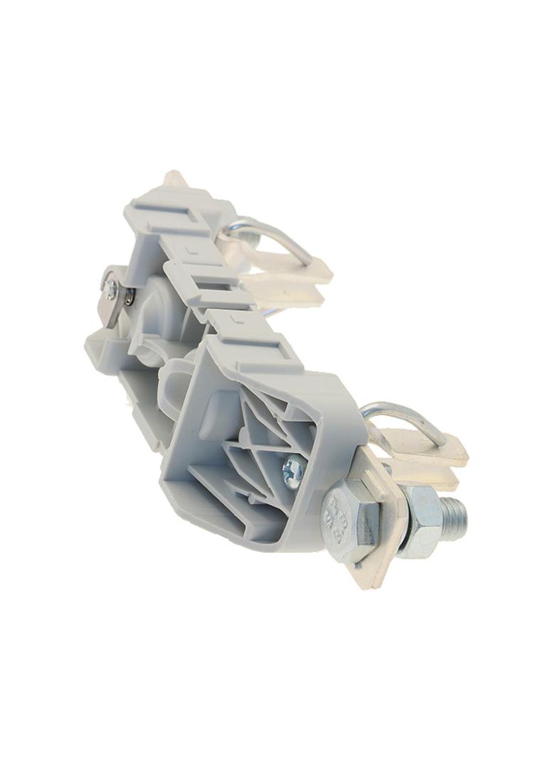 NH00 SINGLE POLE SILVER 1/4 SCREW Podstawa NH000/00 1P 160A mont. Szyna DIN i śruby SD00-D EATON