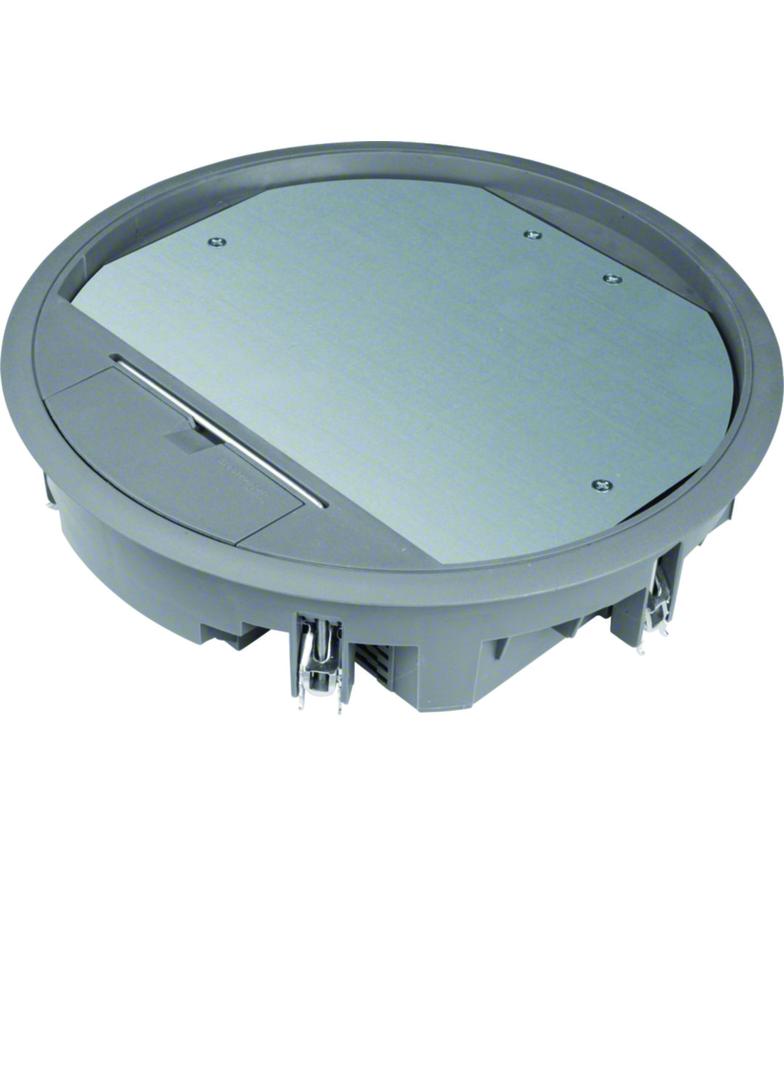 tehalit.VE-EE Pokrywa uchylna VR10 fi275 wykładzina 12mm stal szary PA VR10127011 HAGER