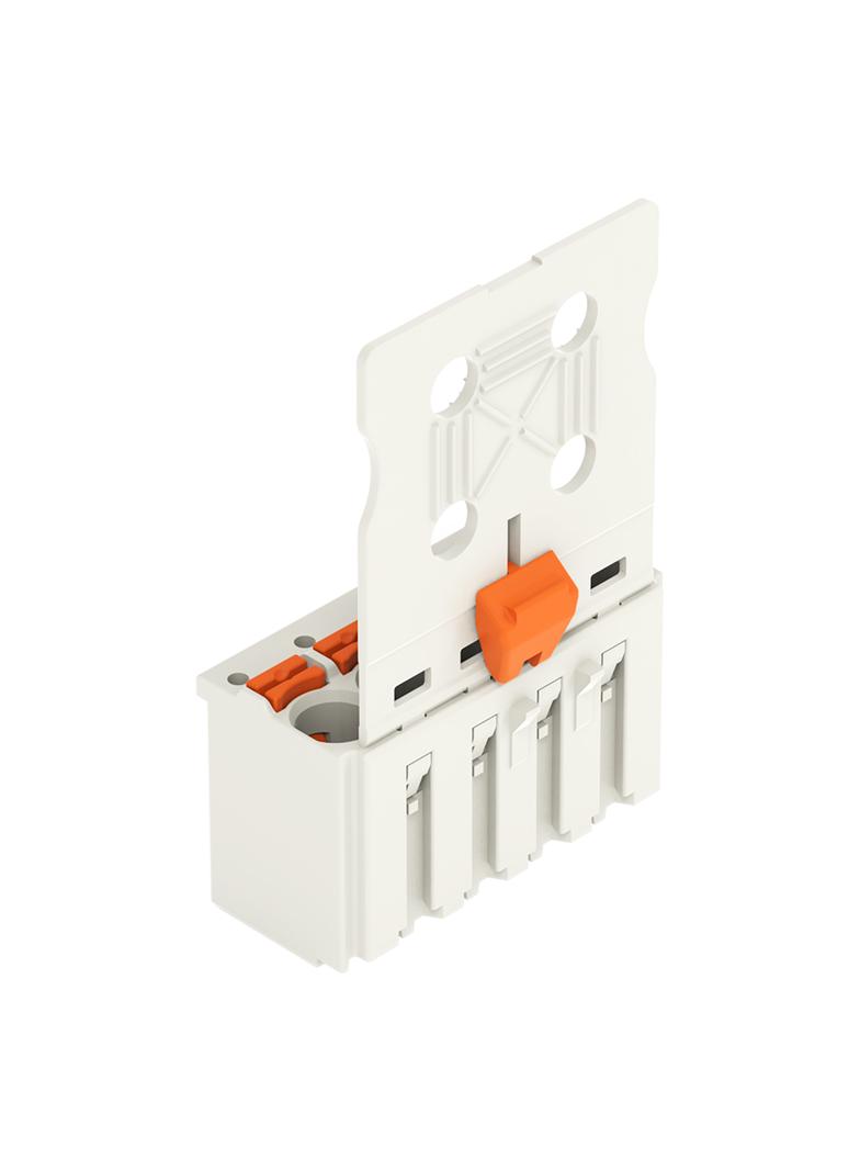 Gniazdo picoMAX raster 5mm 5‑biegunowe z płytką uchwytową i suwakiem 2092‑1105/002‑000 /50szt./ WAGO