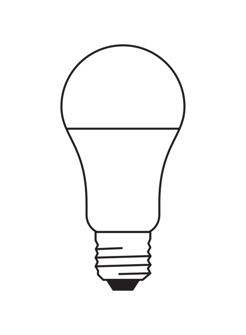 Żarówka LED A75 E27 10W = 75W 1055lm 4000K Neutralna 200° VALUE CLASSIC Osram